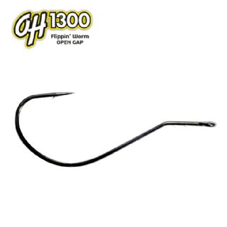 OMTD OH1300 Flippin Worm Open Gap Hooks